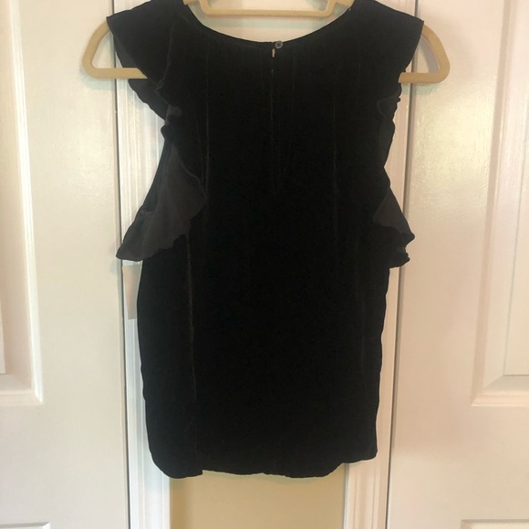 GAP Velvet Swing Tank with Flutter Sleeve - Picture 6 of 8